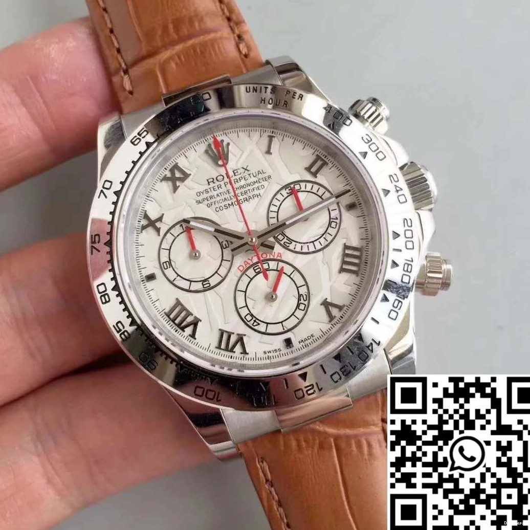 JH Rolex Cosmograph Dial 116520 White Factory Daytona 0406